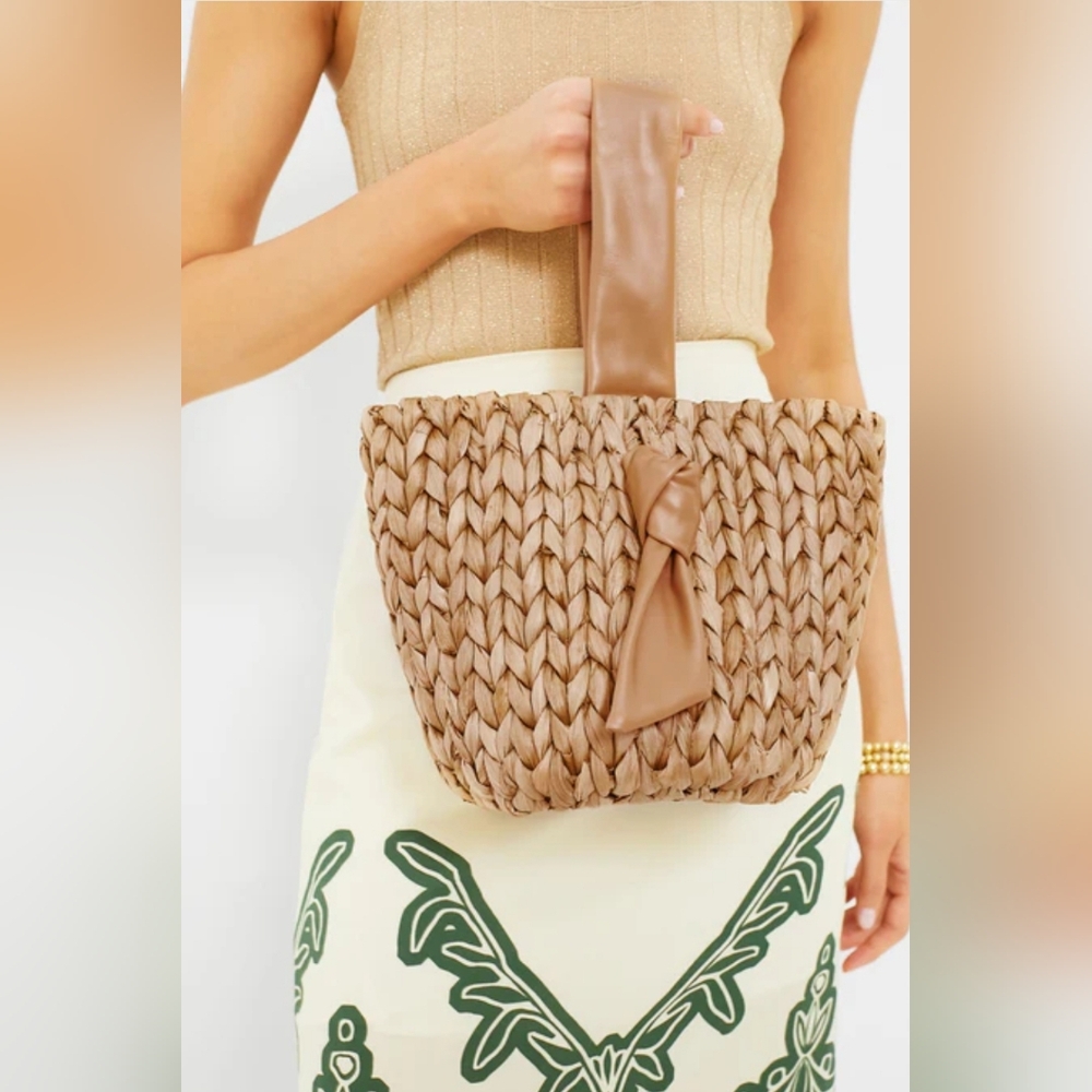 NWT Pamela Munson Natural Petite Isla Bahia Lady Basket